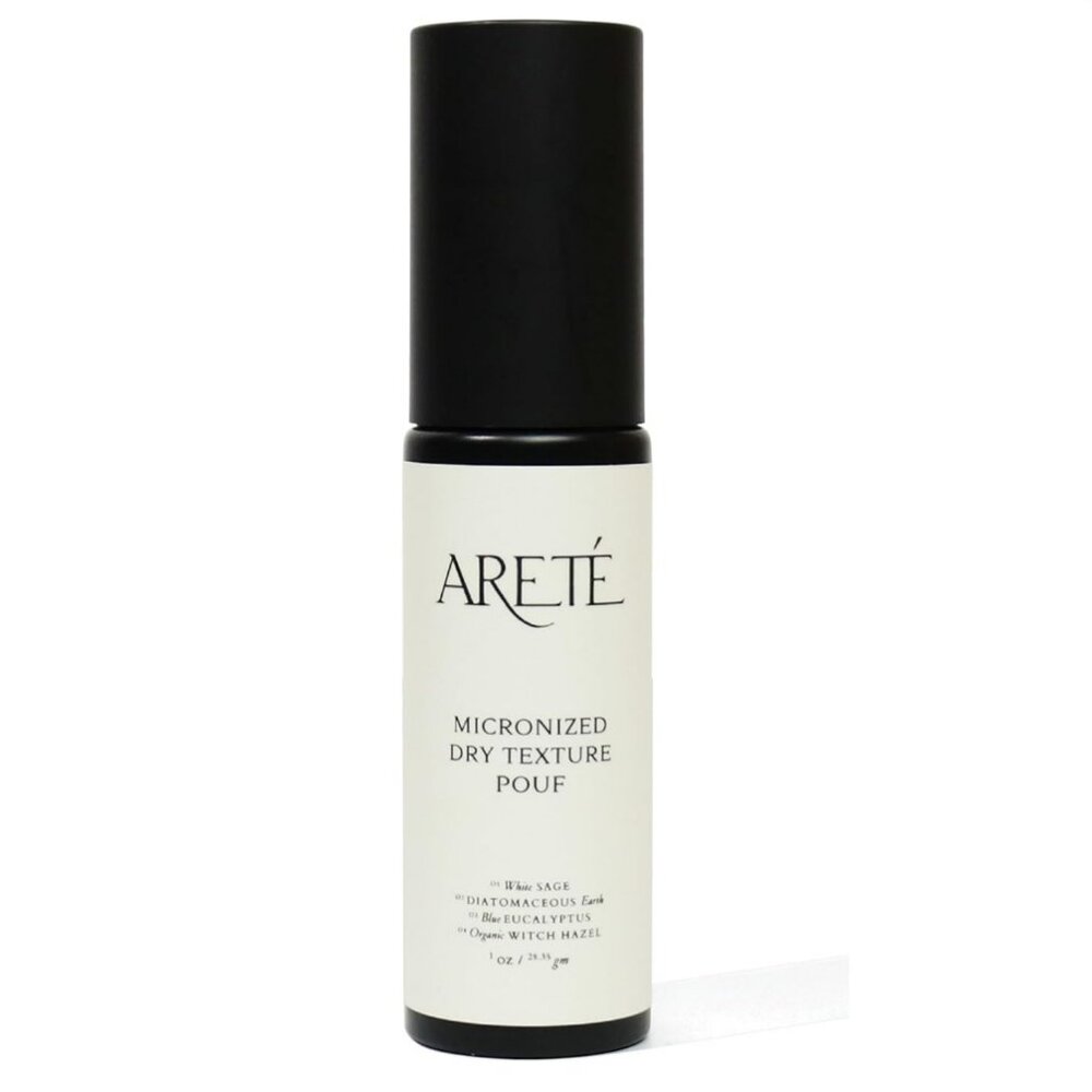 🤍 ARETÉ Micronized Dry Texture Pouf // Spray Powder